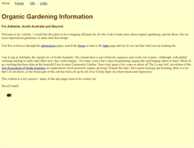 Tablet Screenshot of gardenorganic.info